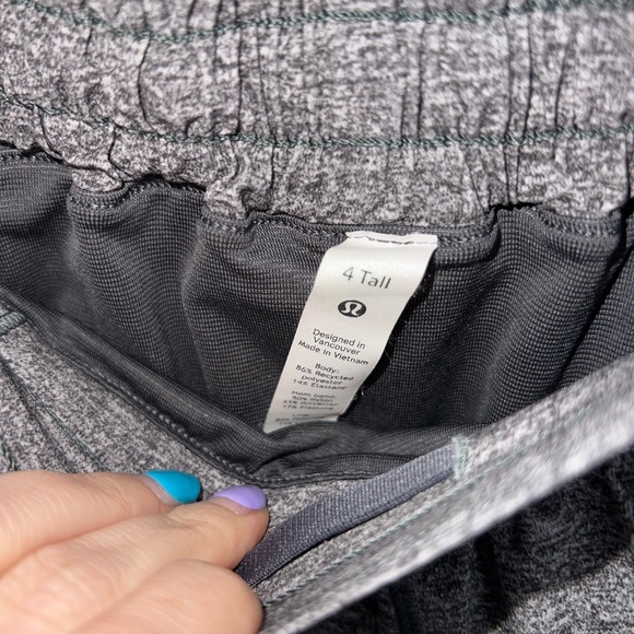 Lululemon Hotty Hot Short Heather Lux Multi Black - Picture 6 of 11